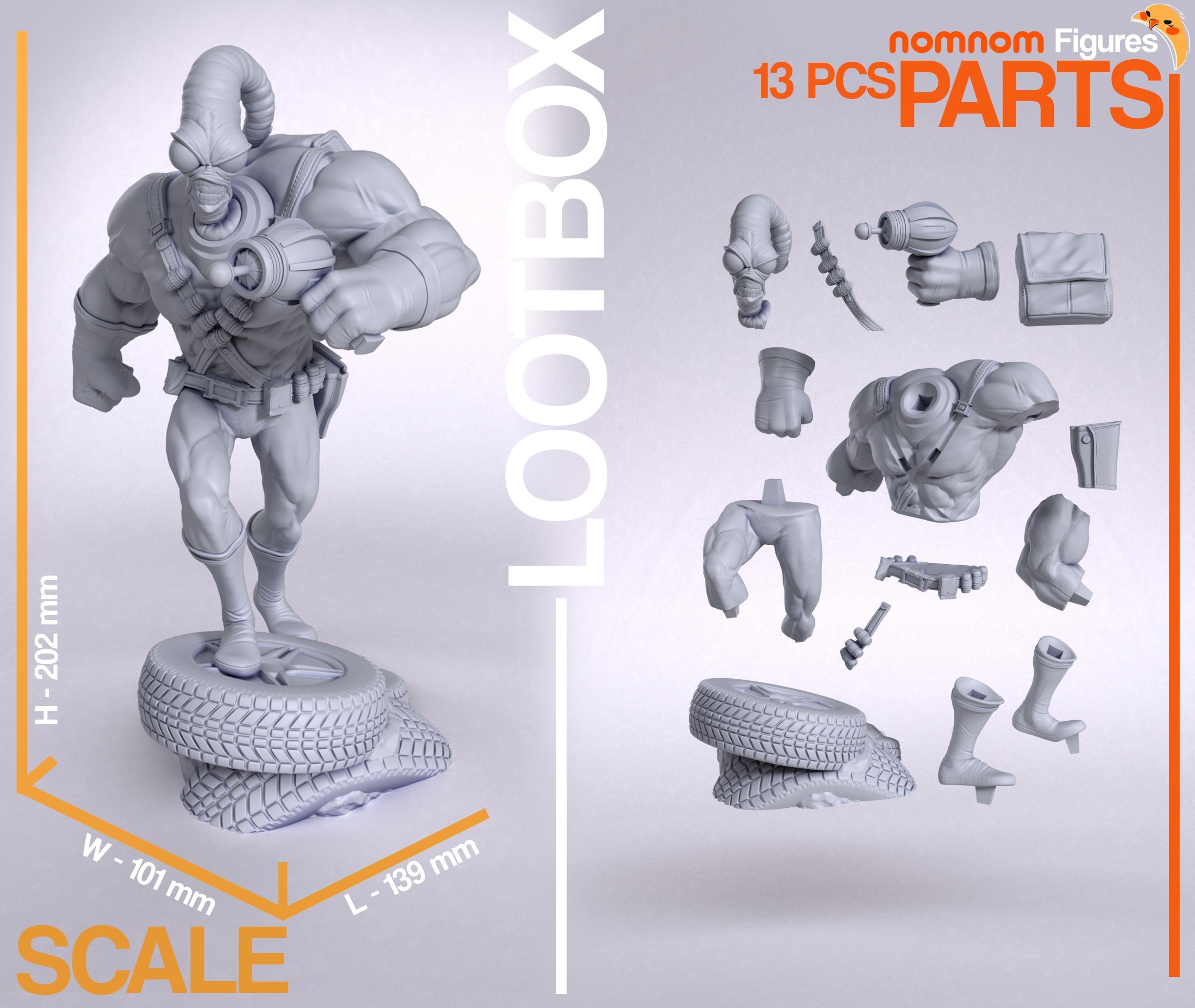 Earthworm Jim - 1:10 Scale