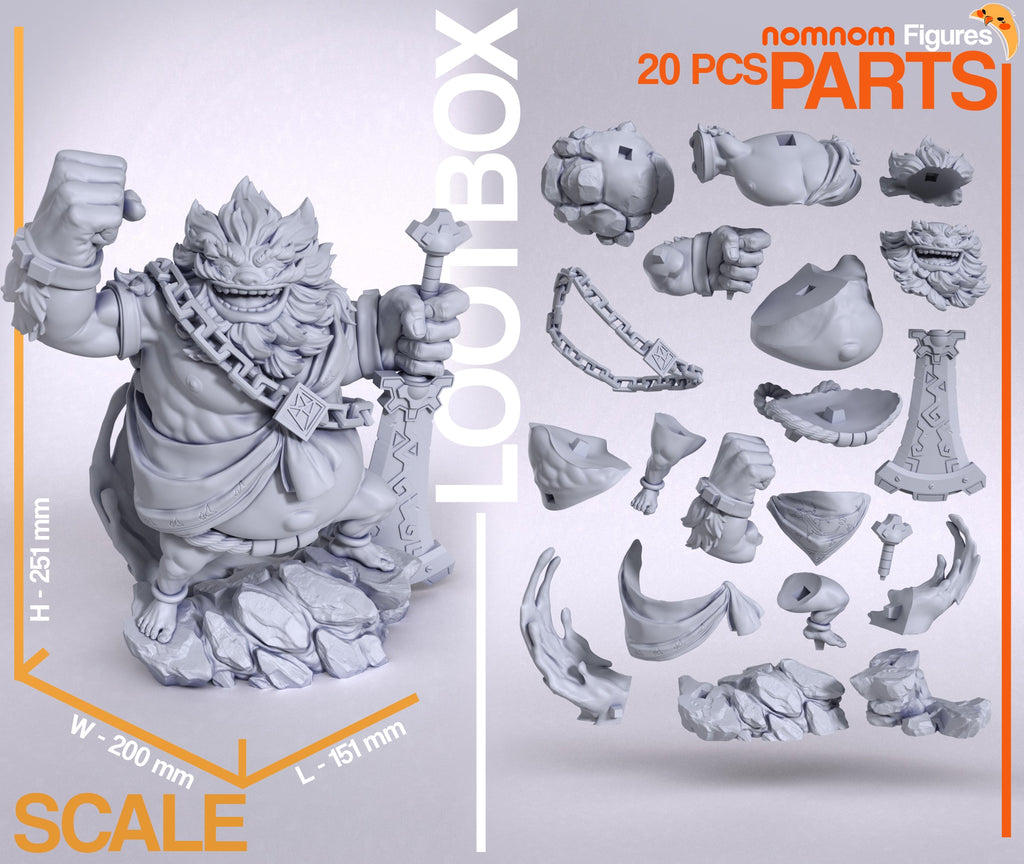 Daruk - Legend of Zelda -  1:10 Scale
