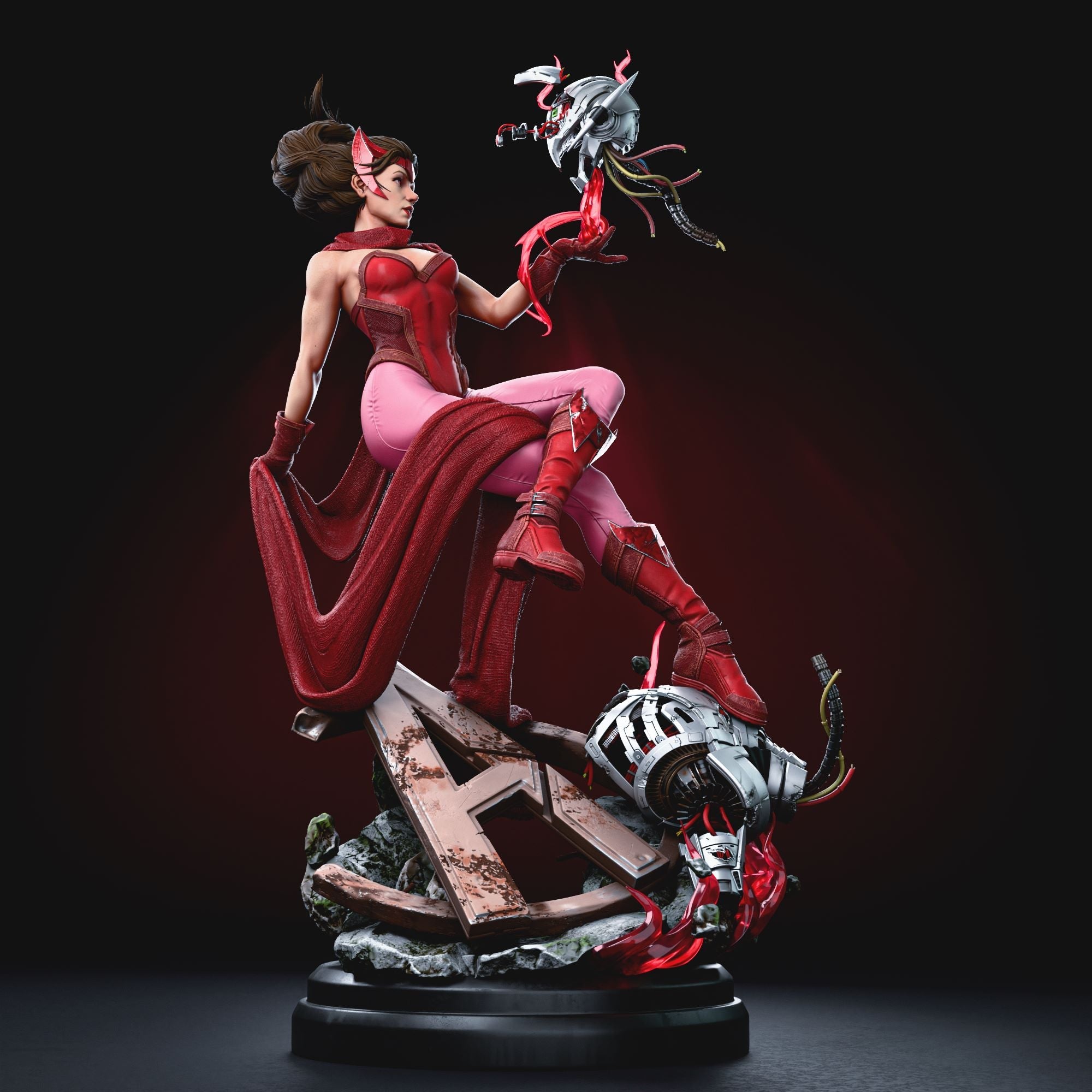 Scarlet Witch - Marvel Comics - 1:6, 1:9 Scale Figures & Bust