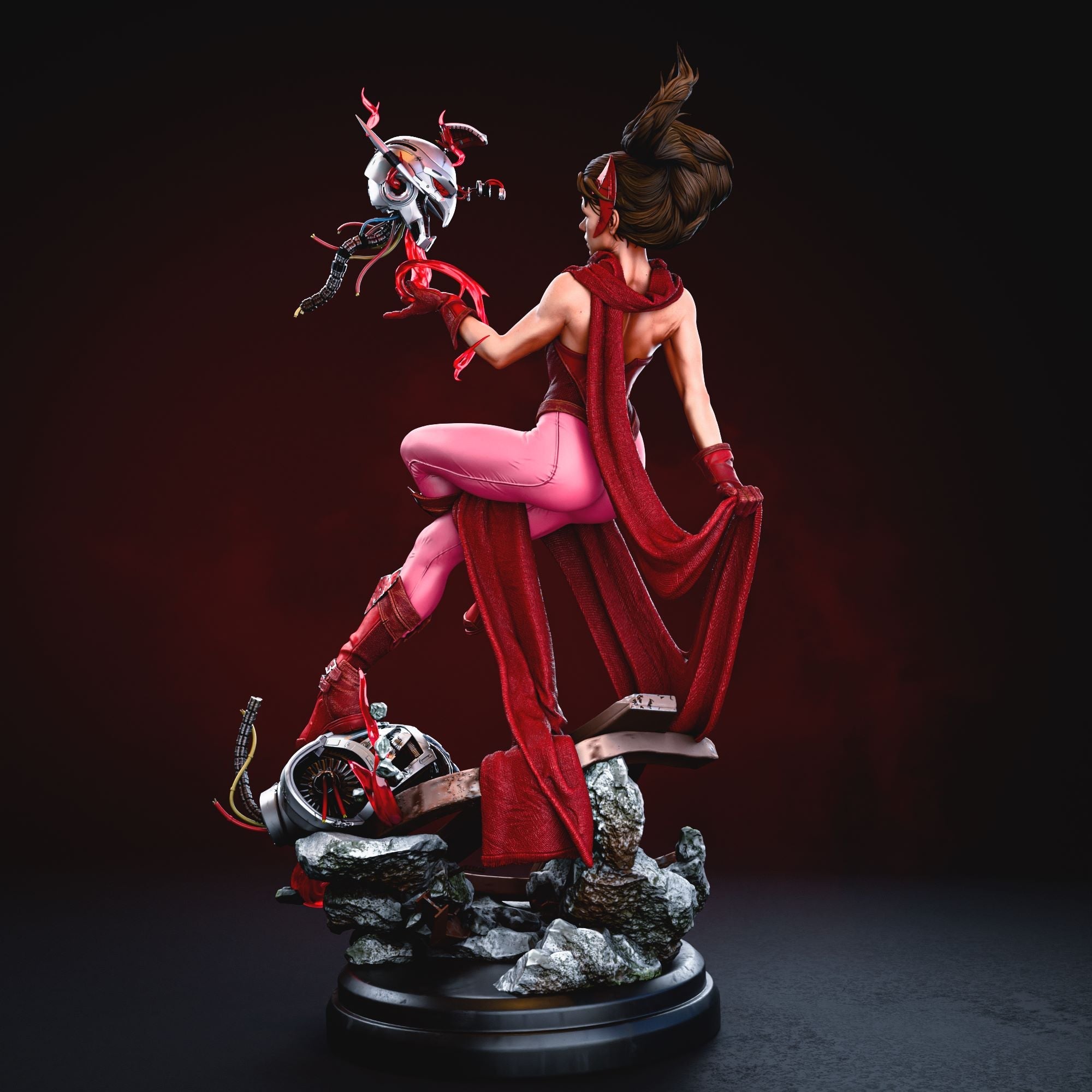 Scarlet Witch - Marvel Comics - 1:6, 1:9 Scale Figures & Bust