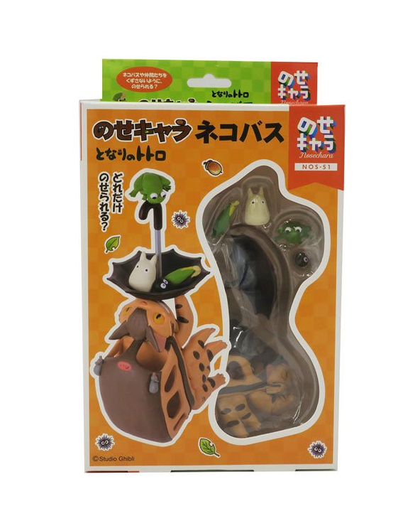 My Neighbor Totoro Catbus Nosechara Stacking Figure Set