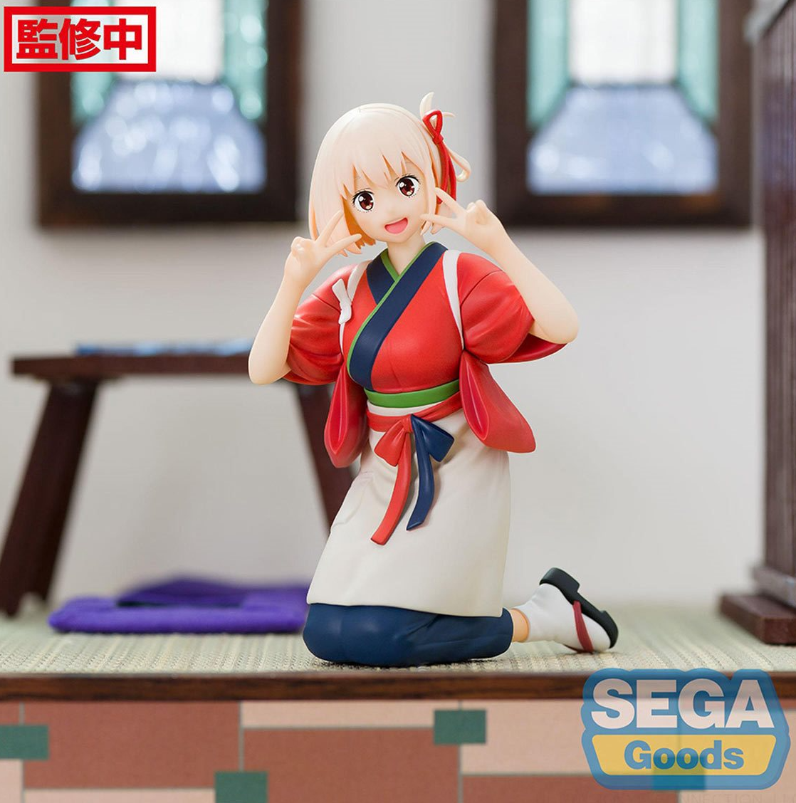 Lycoris Recoil Chisato Nishikigi Premium Perching Statue