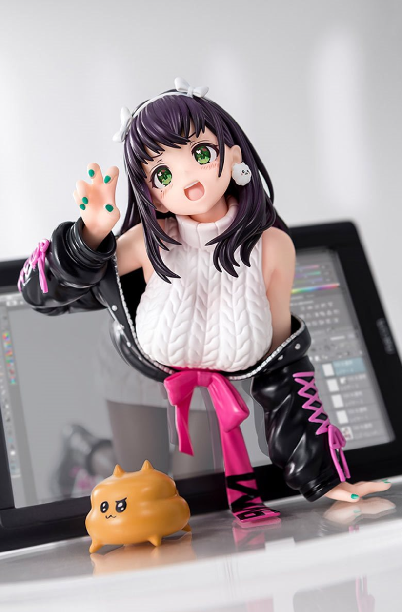 Nishiza-san Illustrated by Nishizawa 5mm 1:6 Scale Statue