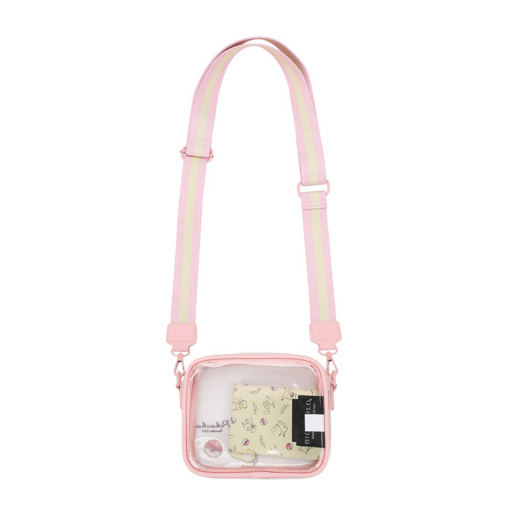 Pokémon Pikachu Number 025 Clear Crossbody Bag and Wallet