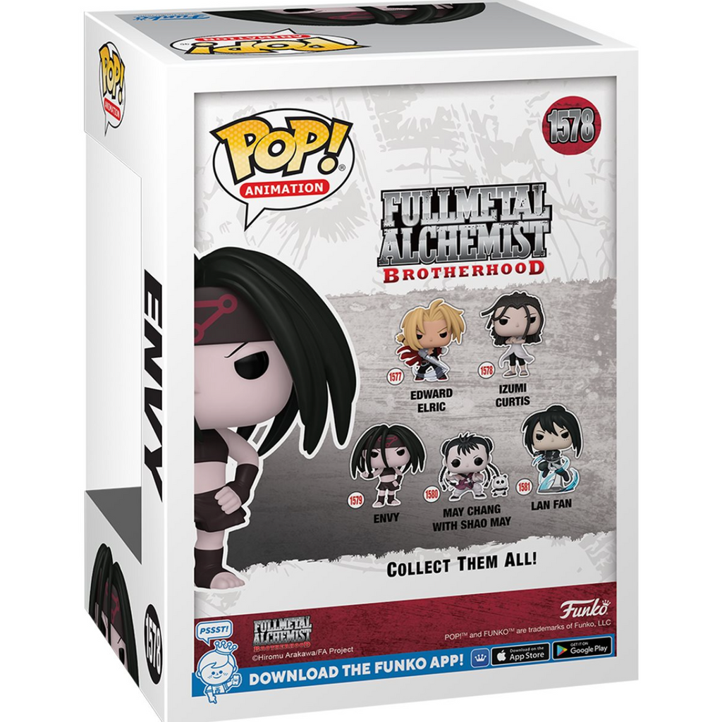 Fullmetal Alchemist: Brotherhood Envy Funko Pop! Vinyl Figure #1578