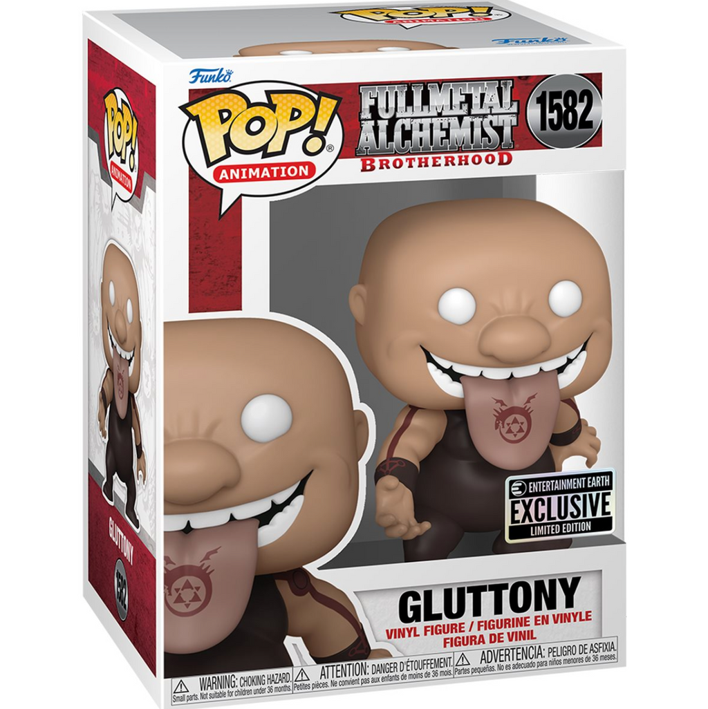 Fullmetal Alchemist: Brotherhood Gluttony Funko Pop! Vinyl Figure #1582 - Entertainment Earth Exclusive