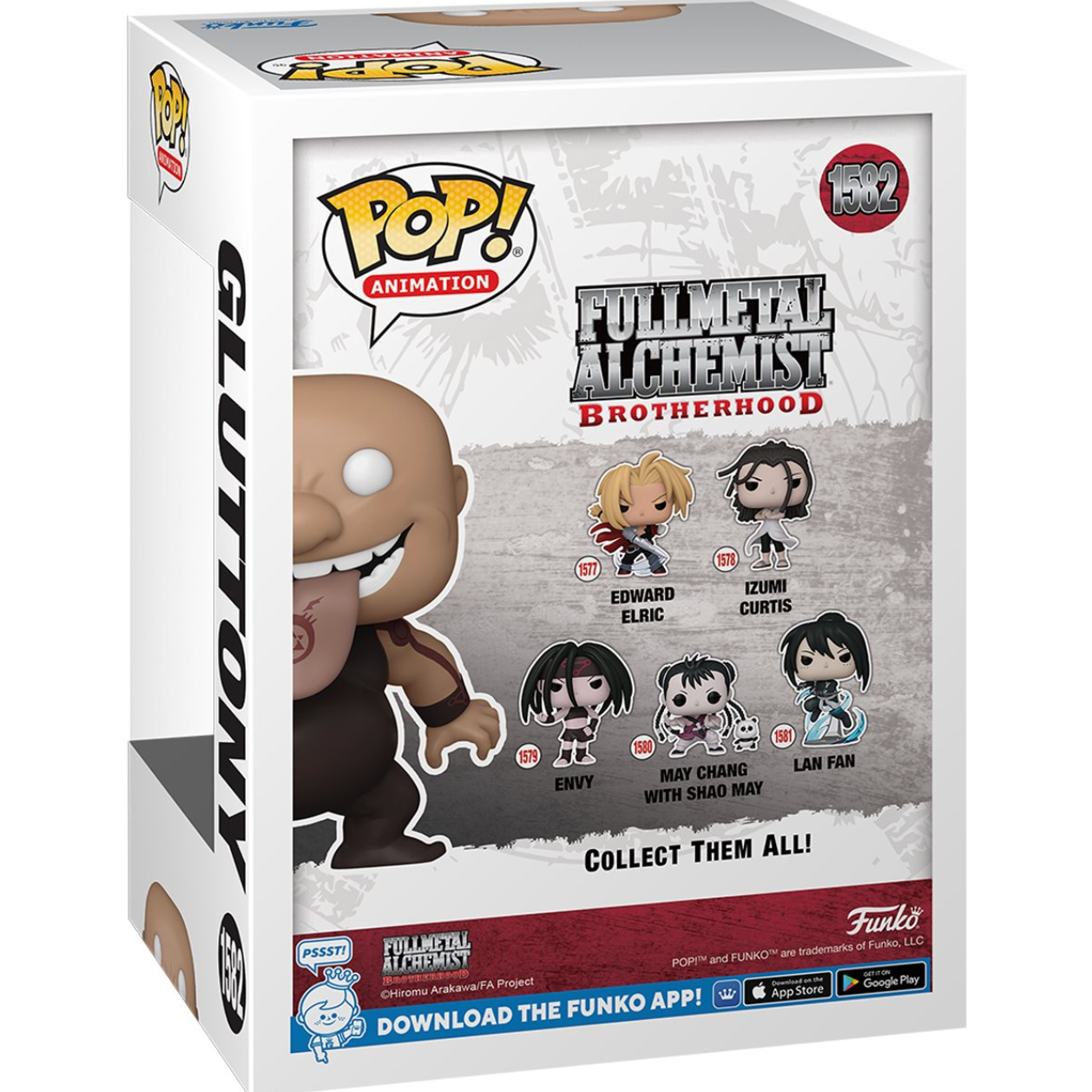 Fullmetal Alchemist: Brotherhood Gluttony Funko Pop! Vinyl Figure #1582 - Entertainment Earth Exclusive