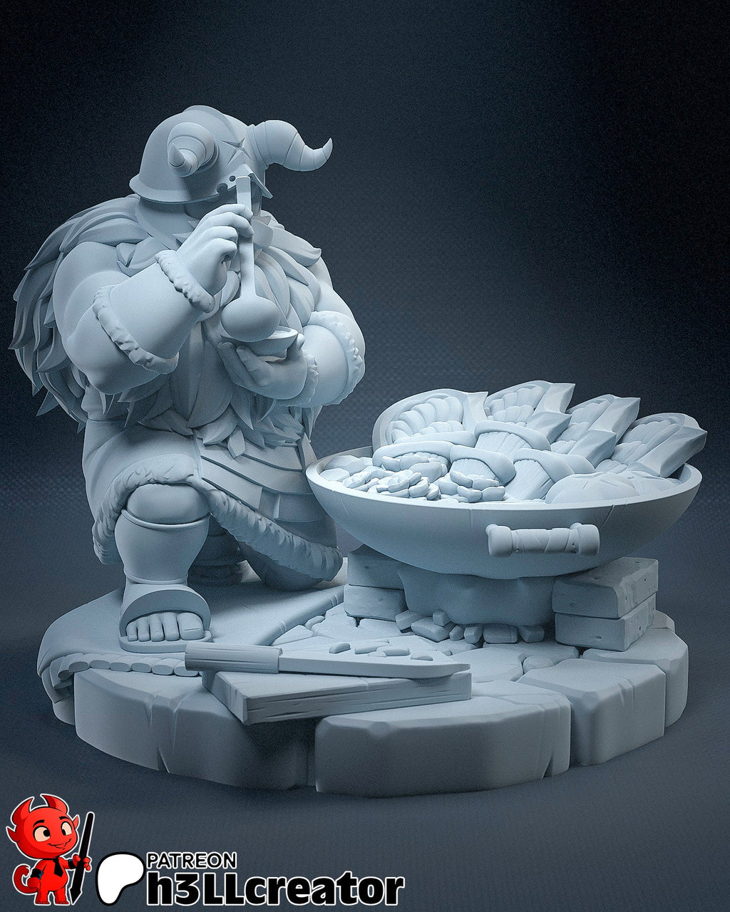Senshi - Delicious in Dungeon - 1:8 Scale & Controller Stand