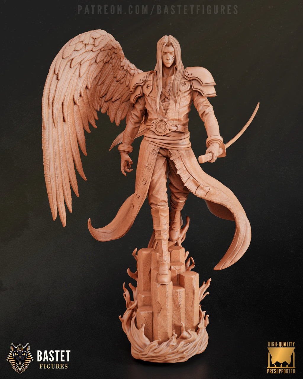 Sephiroth - Final Fantasy VII - 1:8 Scale Figure & Bust