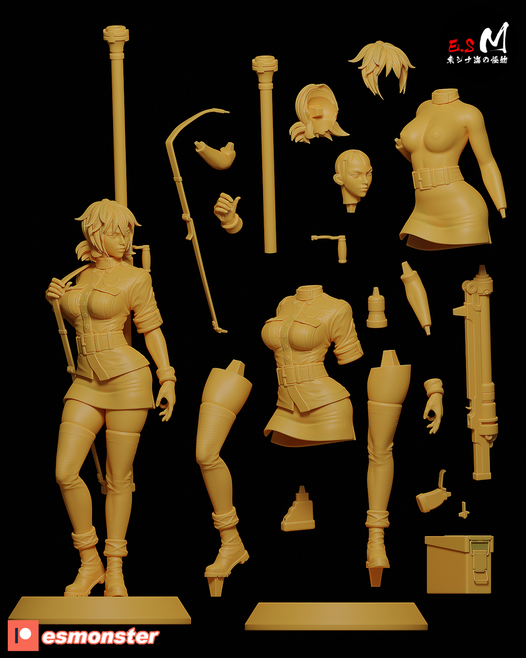 Seras Victoria - Hellsing (SFW/NSFW 18+ Only) - 1:6 Scale Figure
