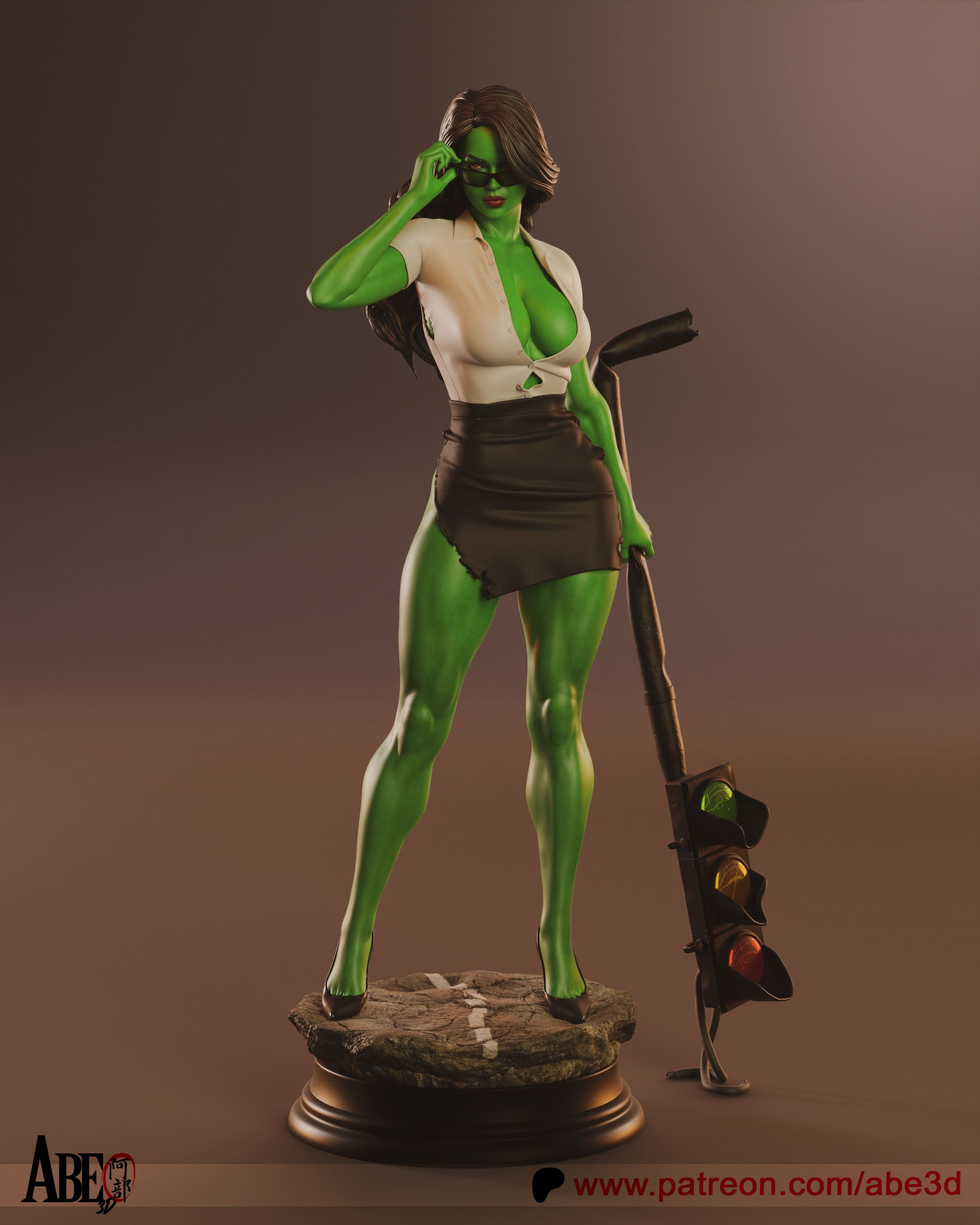 She Hulk - Marvel Comics (SFW/NSFW 18+ Only) - 1:4 Scale
