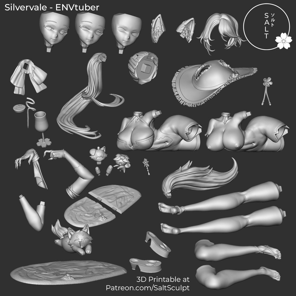 Silvervale - Vtuber (SFW/NSFW 18+ Only) - 1:7 Scale Figure