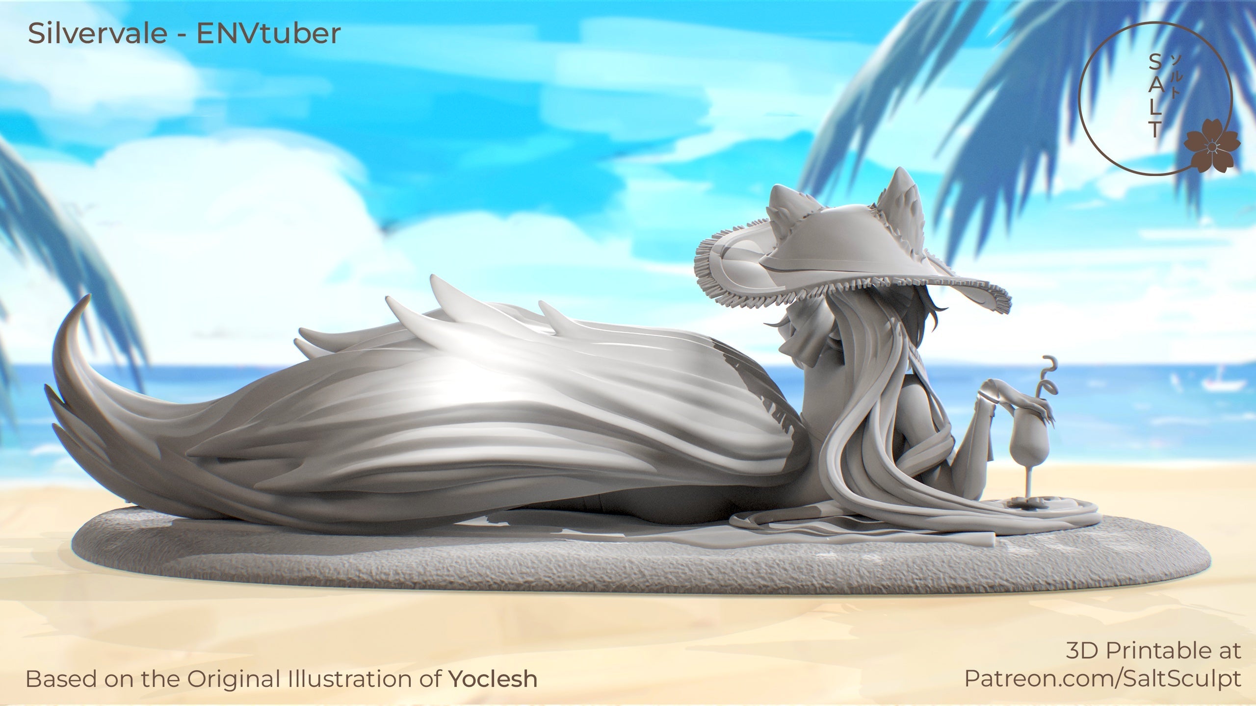 Silvervale - Vtuber (SFW/NSFW 18+ Only) - 1:7 Scale Figure