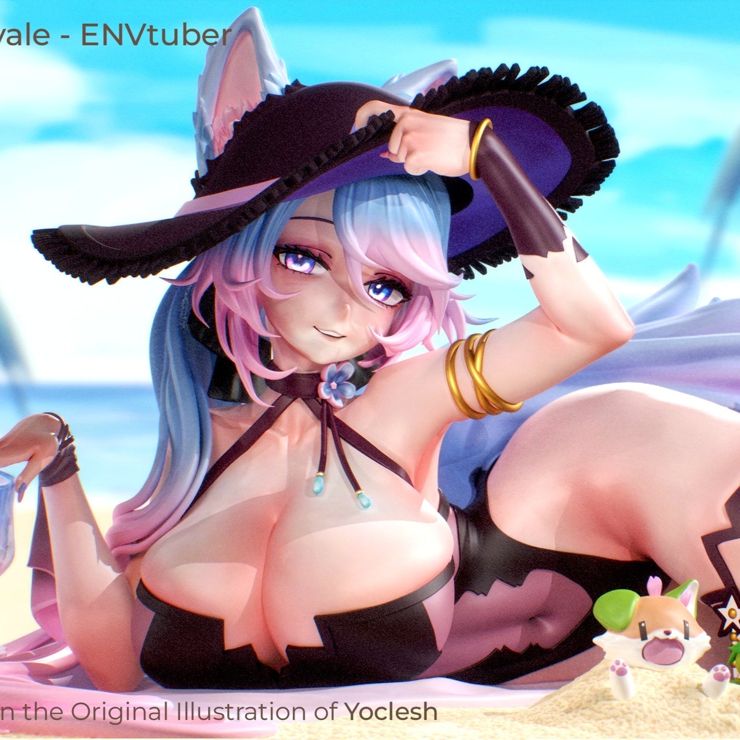 Silvervale - Vtuber (SFW/NSFW 18+ Only) - 1:7 Scale Figure
