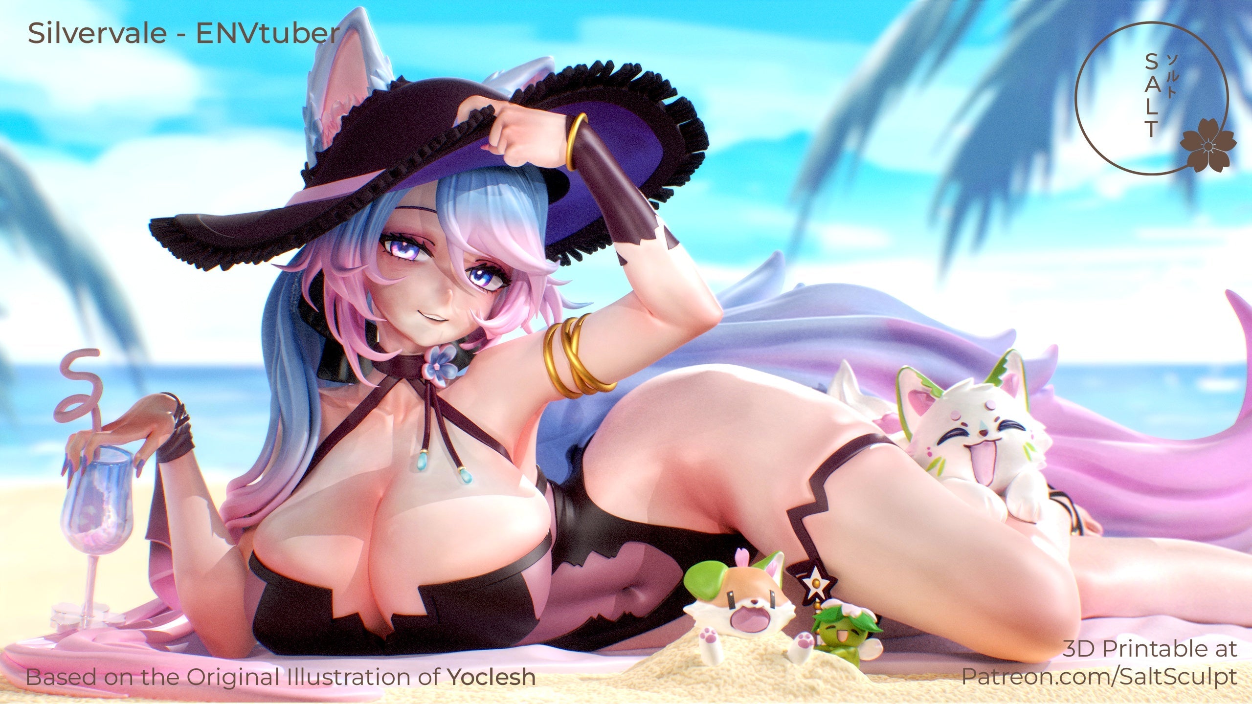 Silvervale - Vtuber (SFW/NSFW 18+ Only) - 1:7 Scale Figure