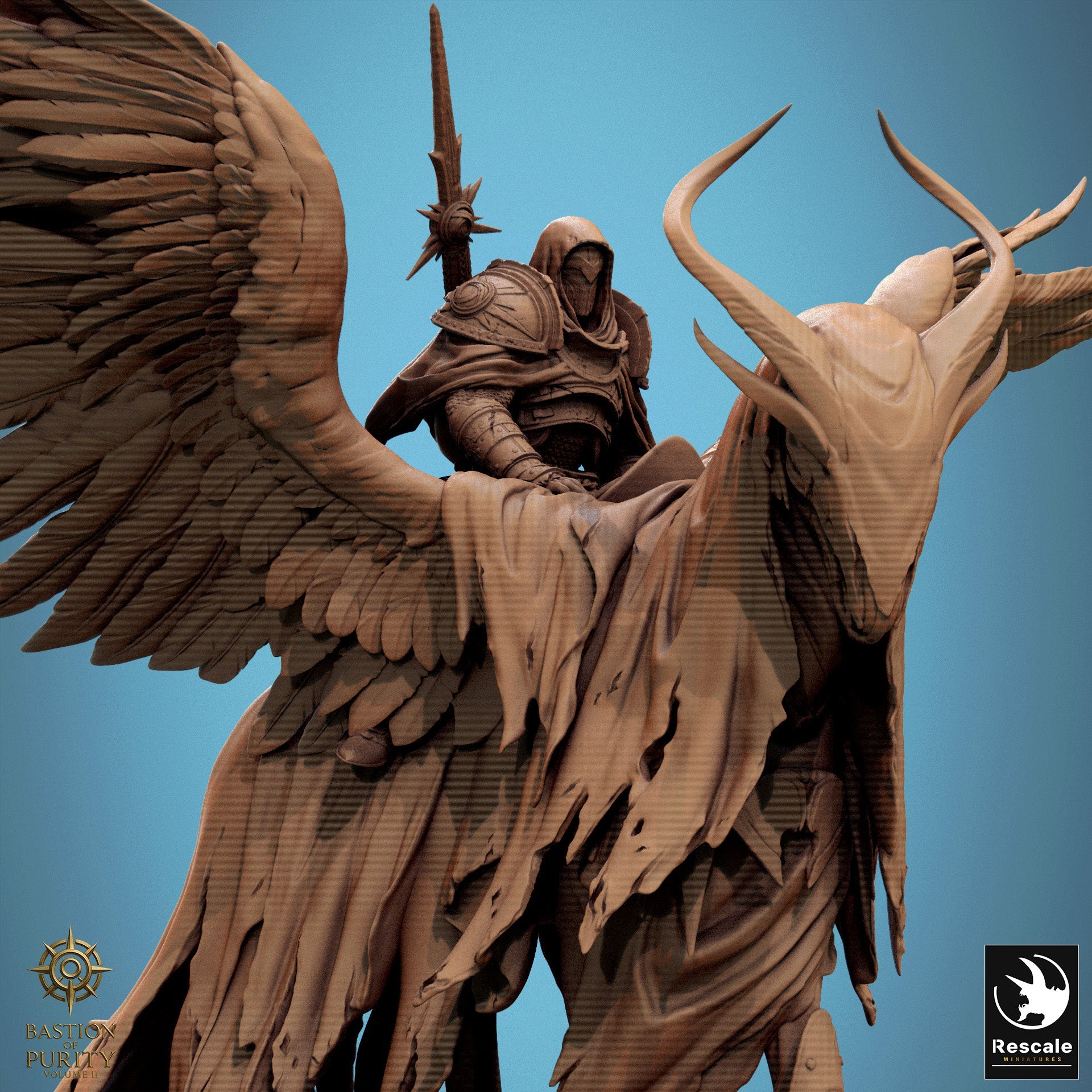 Sky Sentinels - Angelic Mounted Beasts
