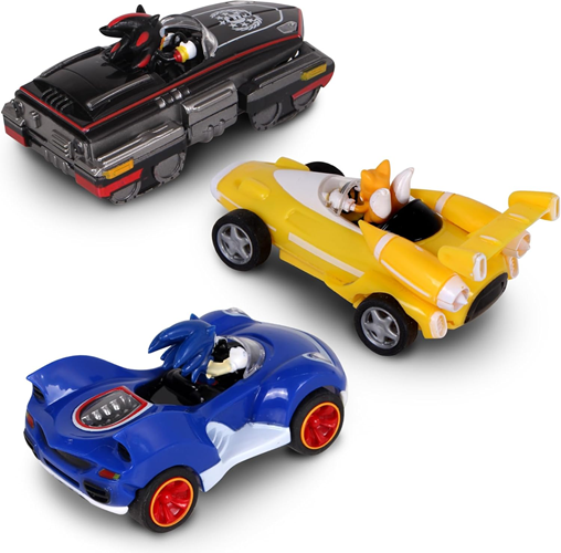 Sonic, Shadow and Tails Pullback (3-Pack) - Sonic & All-Stars Racing Transformed