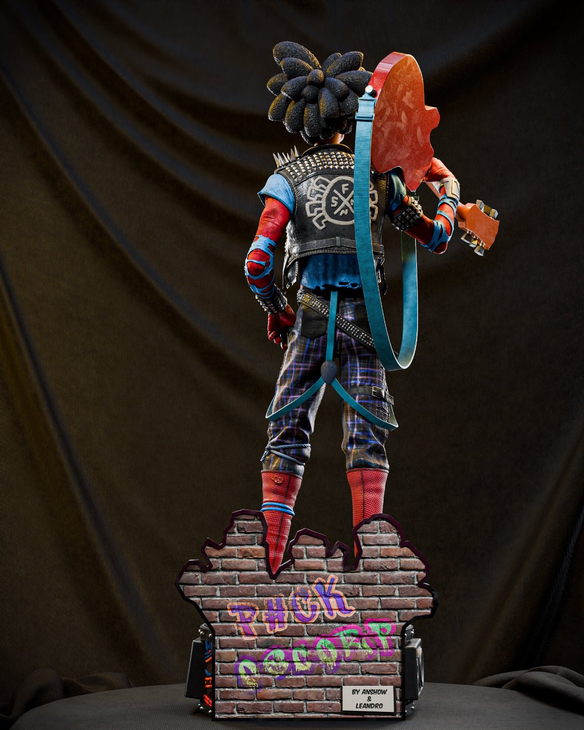 Spider Punk - Marvel Comics -  1:6, 1:9 Scale Figures & Bust