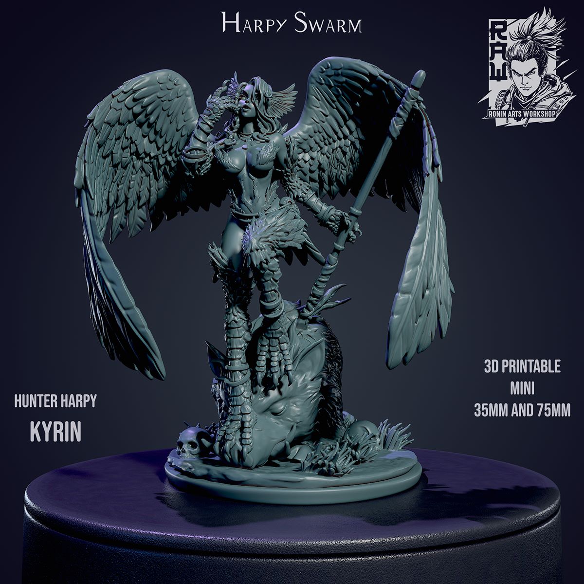 Hunter Harpy Kyrin (SFW/NSFW 18+)