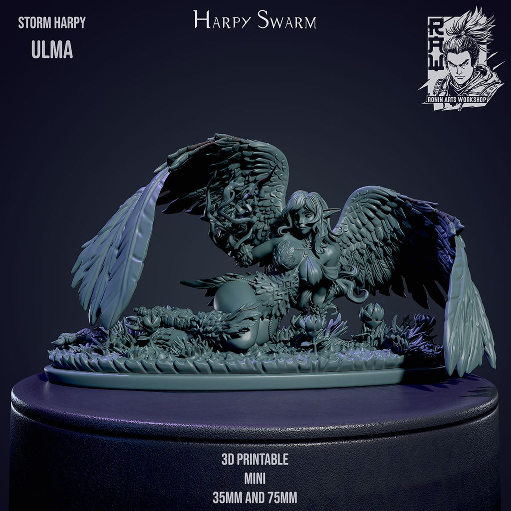 Storm Harpy Ulma (SFW/NSFW 18+)