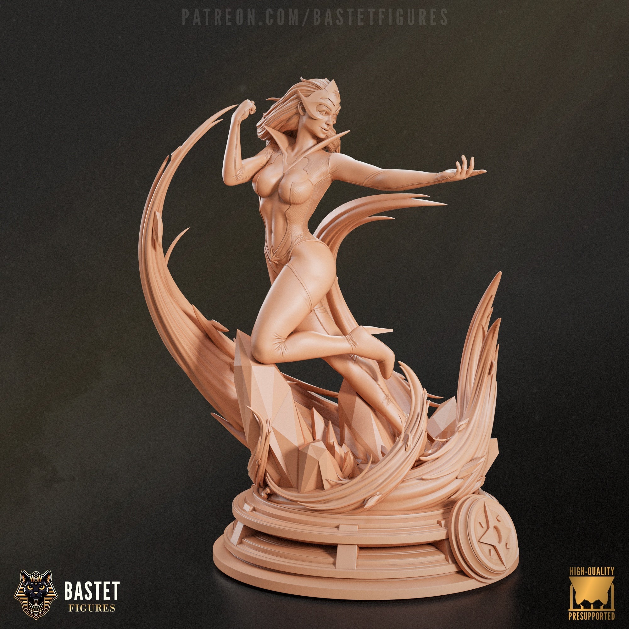Star Sapphire - DC Comics - 1:9 Scale Figure & Bust