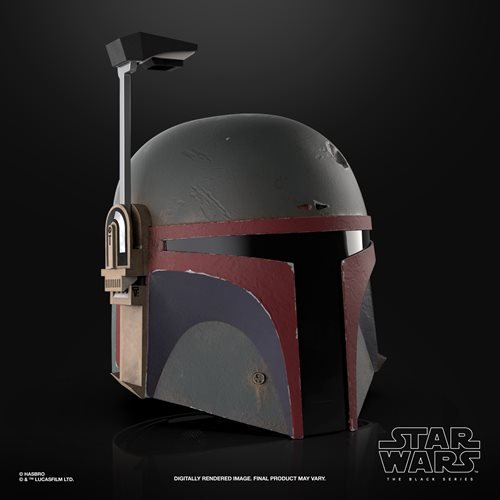 Star Wars The Black Series: Boba Fett (Re-Armored) Premium Electronic Helmet Prop Replica