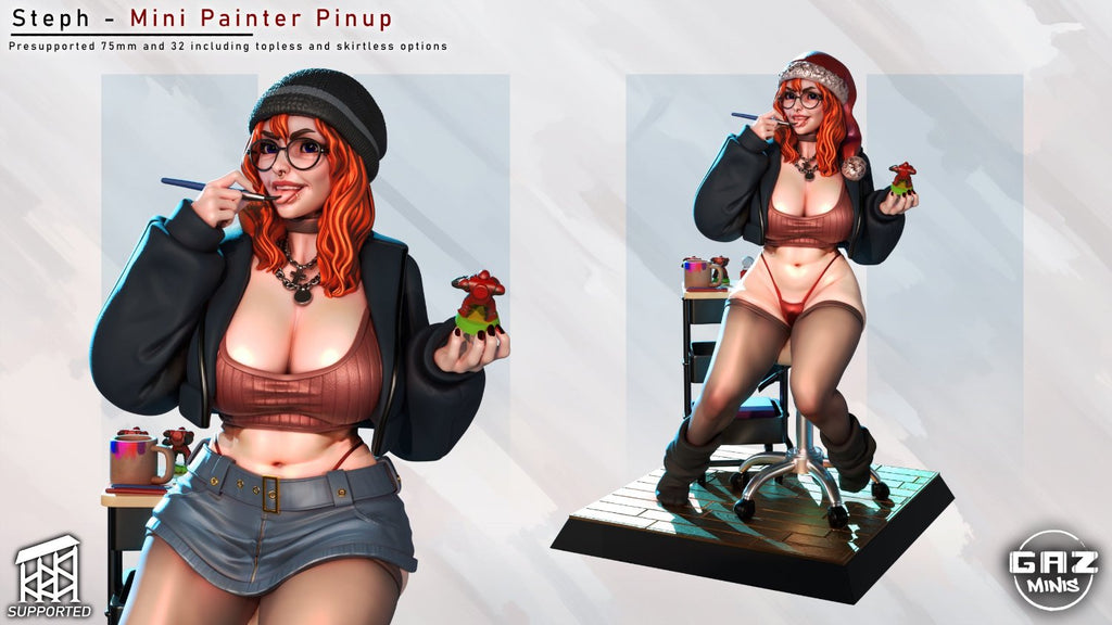 Stephanie - Mini Painter (NSFW/SFW 18+ only)