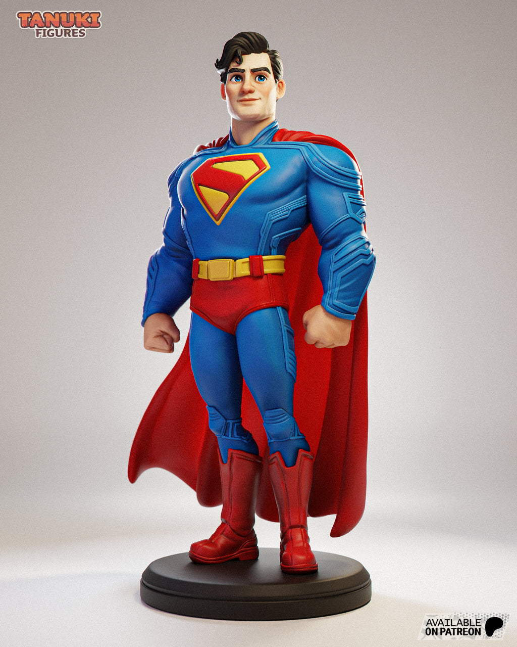 Toon Superman - DC Comics  - 1:12 Scale