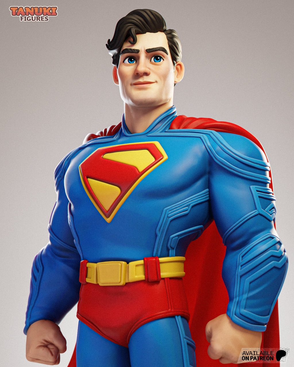 Toon Superman - DC Comics  - 1:12 Scale