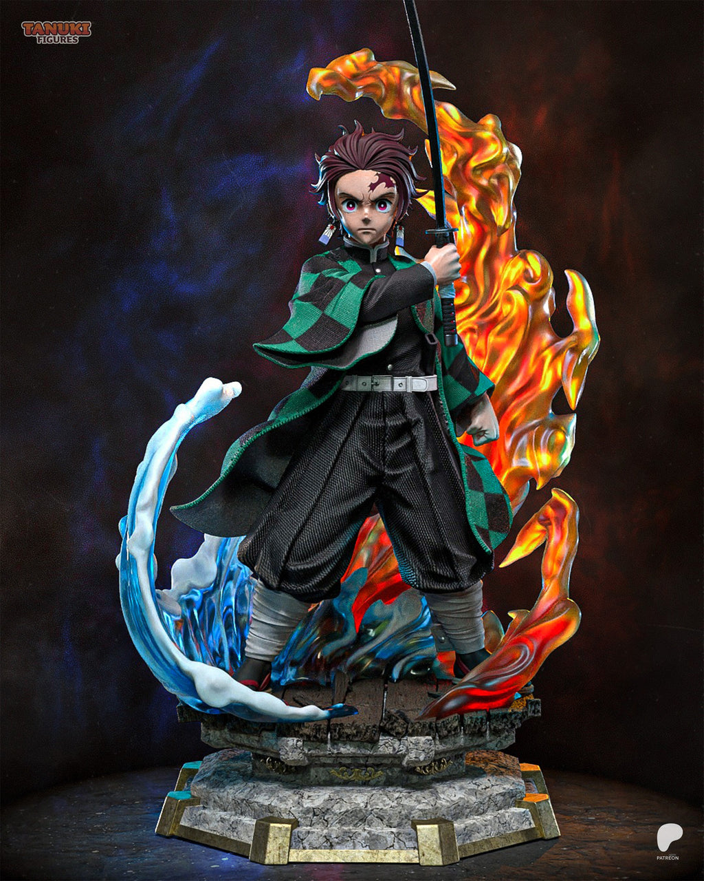 Tanjiro - Demon Slayer / Kimetsu no Yaiba - 1:6 Scale, Bust
