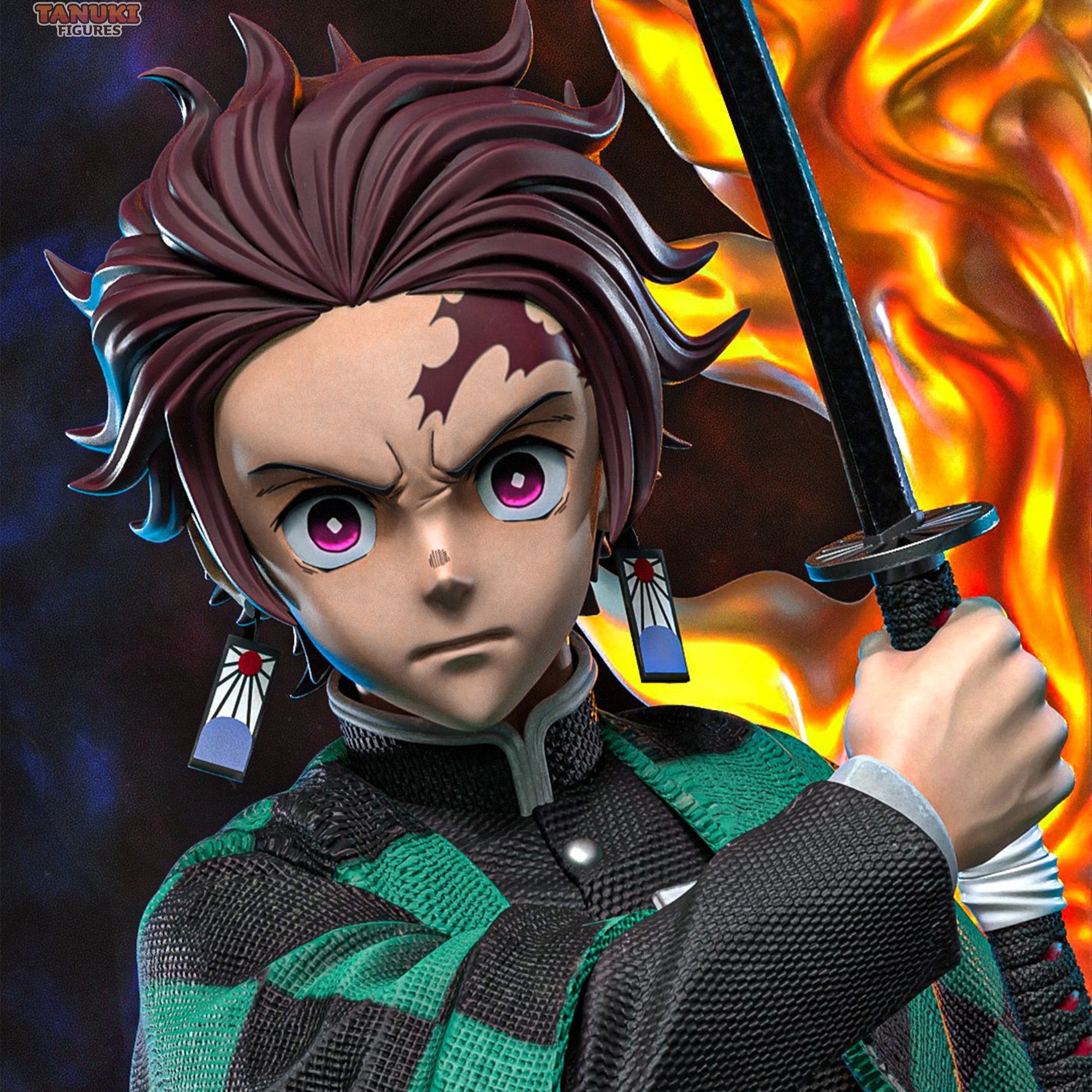 Tanjiro - Demon Slayer / Kimetsu no Yaiba - 1:6 Scale, Bust