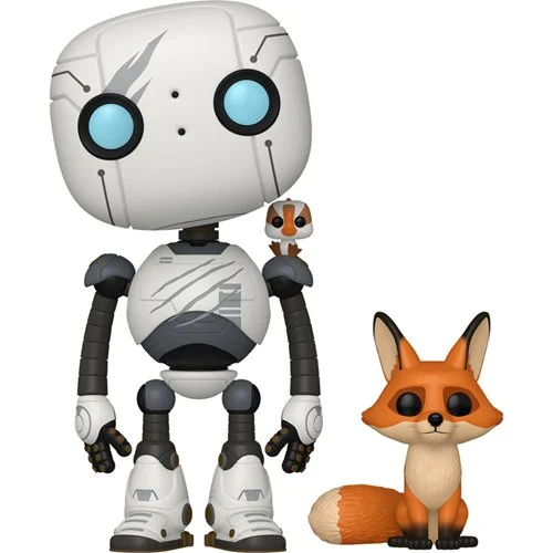 Funko POP Movies: The Wild Robot - Roz with Fink & Brightbill