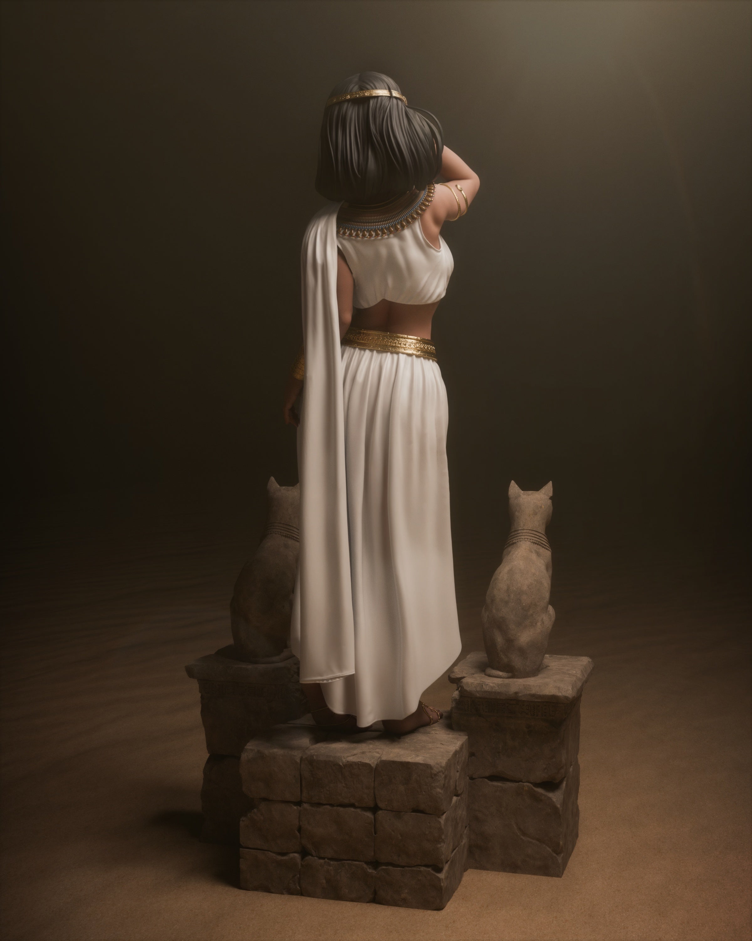 Cleopatra - Egyptian Queen (SFW/NSFW 18+ Only) -  1:6, 1:9 Scale Figures & Bust