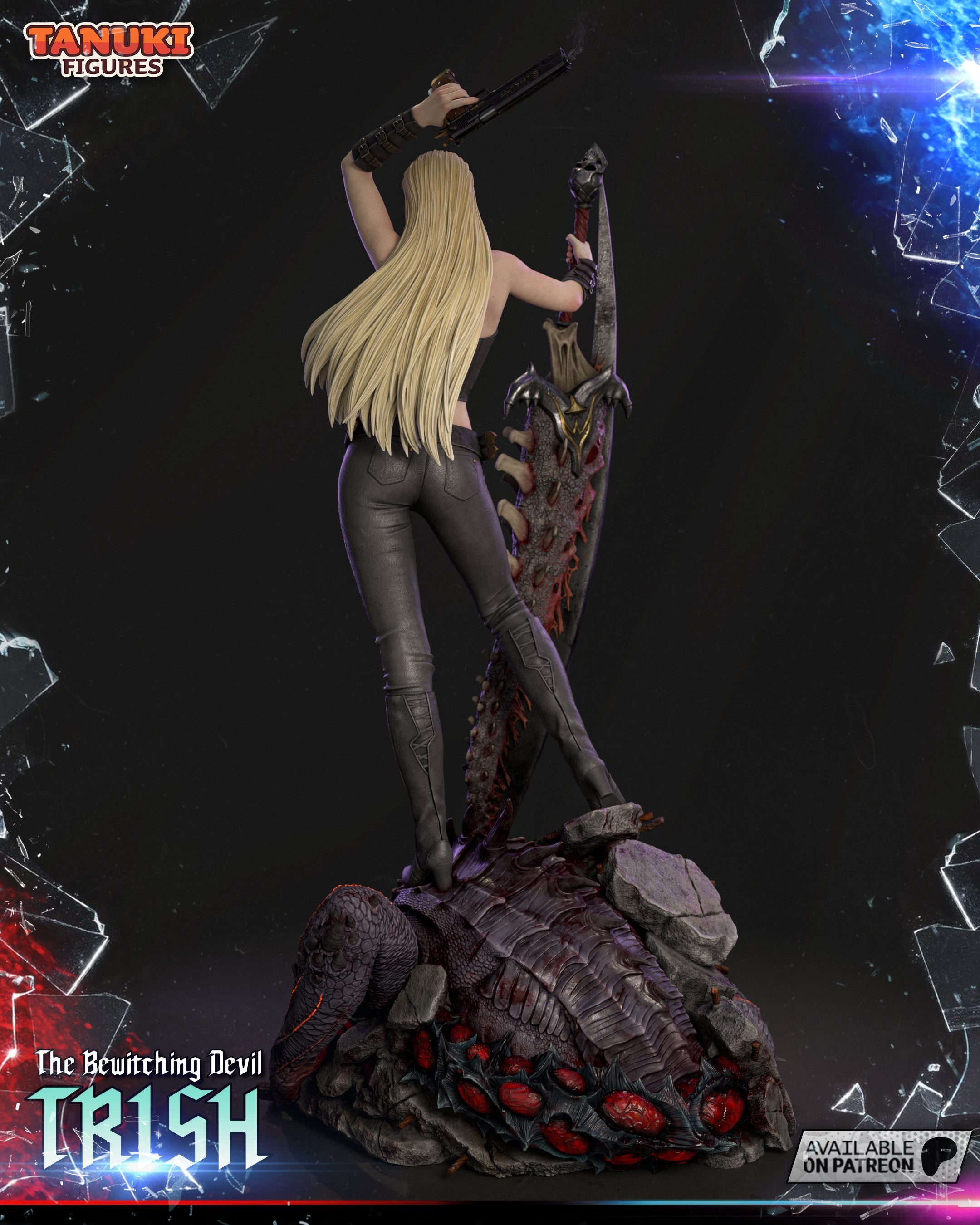 Trish - Devil May Cry - 1:6 Scale, Bust