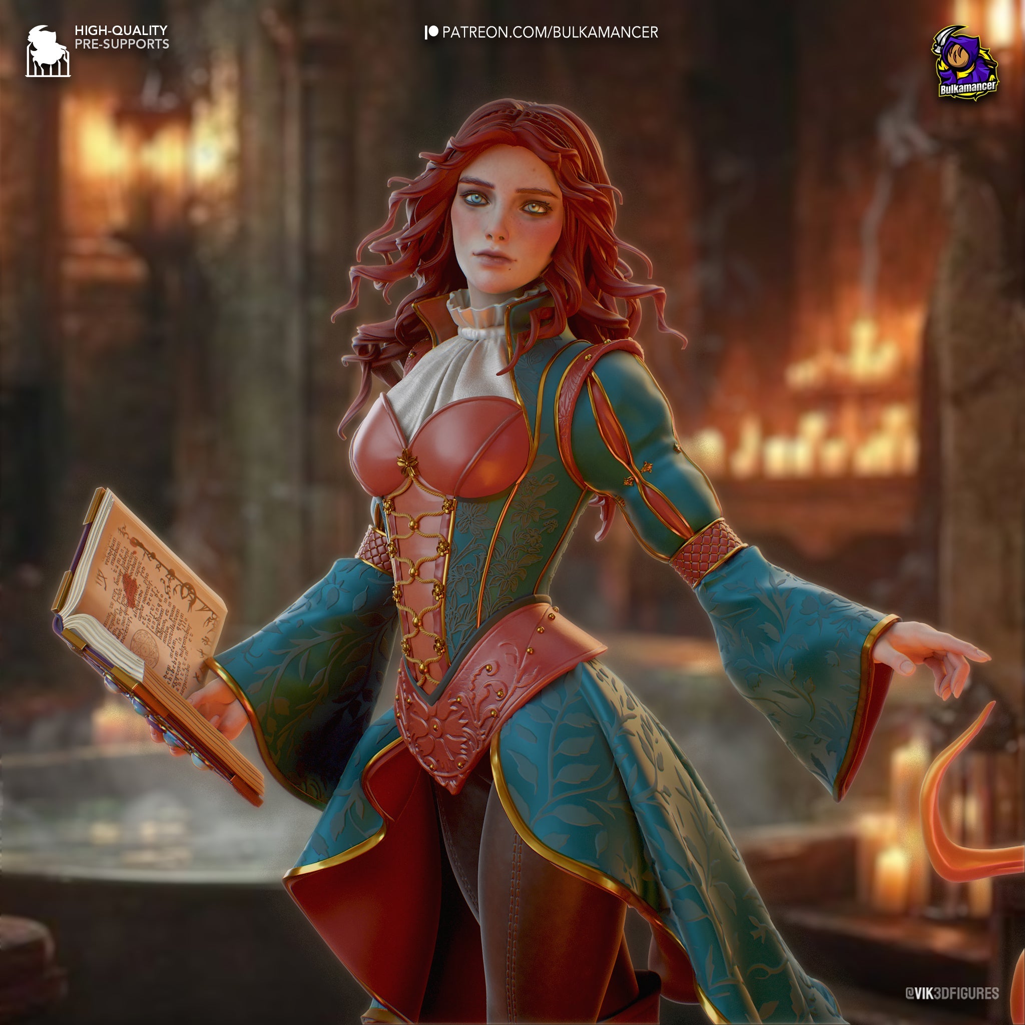 Triss - The Witcher - 1:8 Scale Figure
