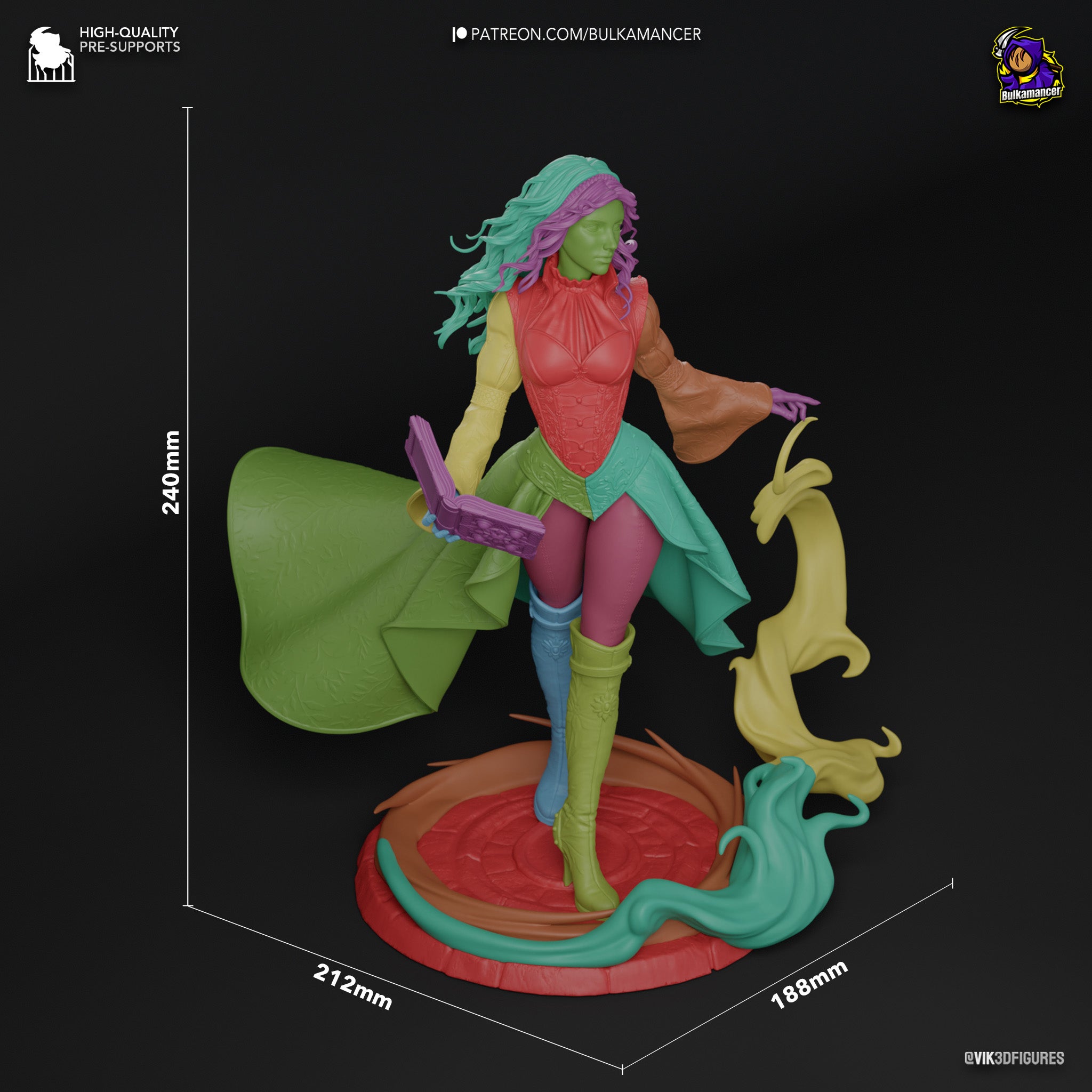 Triss - The Witcher - 1:8 Scale Figure