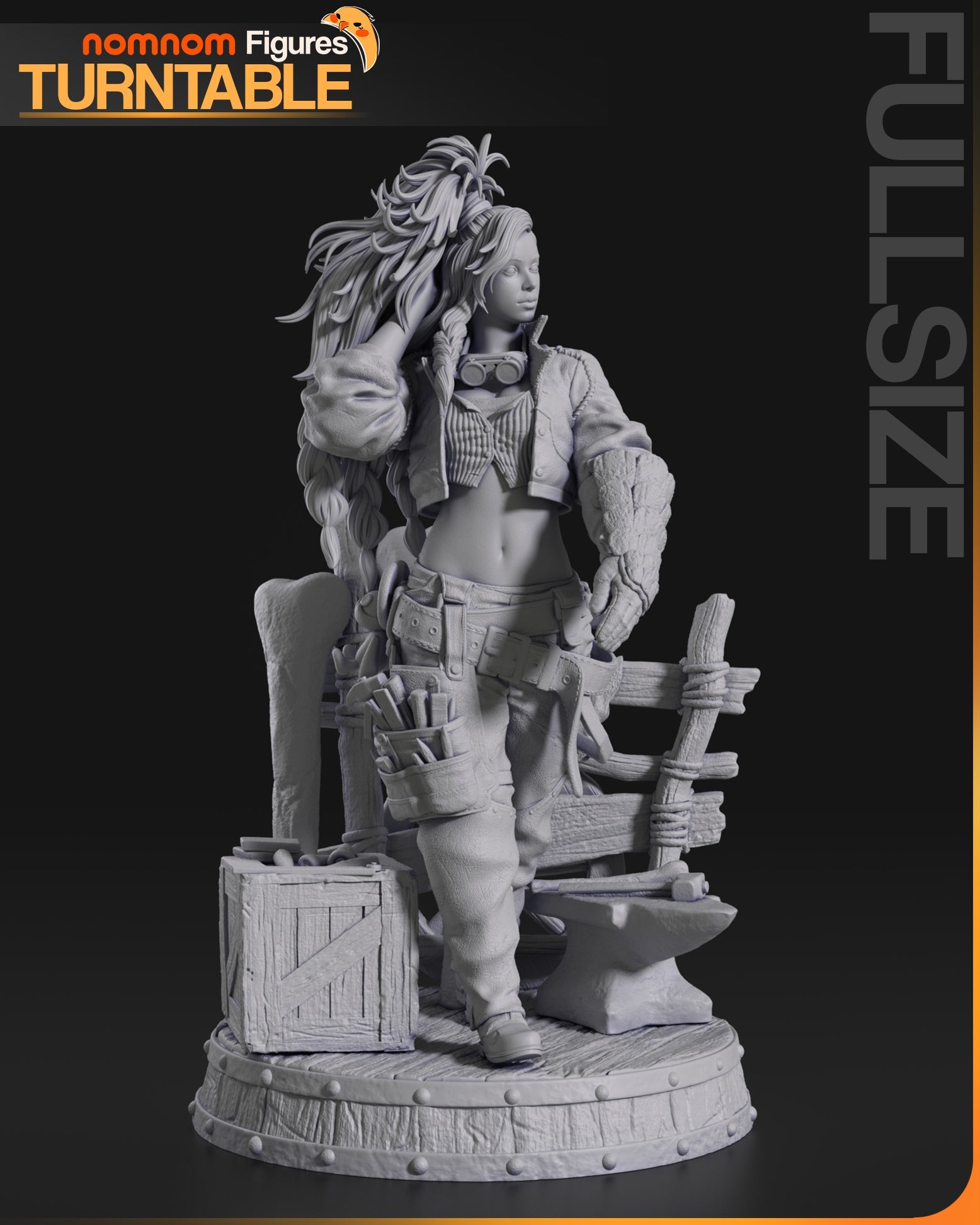 Gemma - Monster Hunter Wild -  1:10 Scale, 75mm, Bust