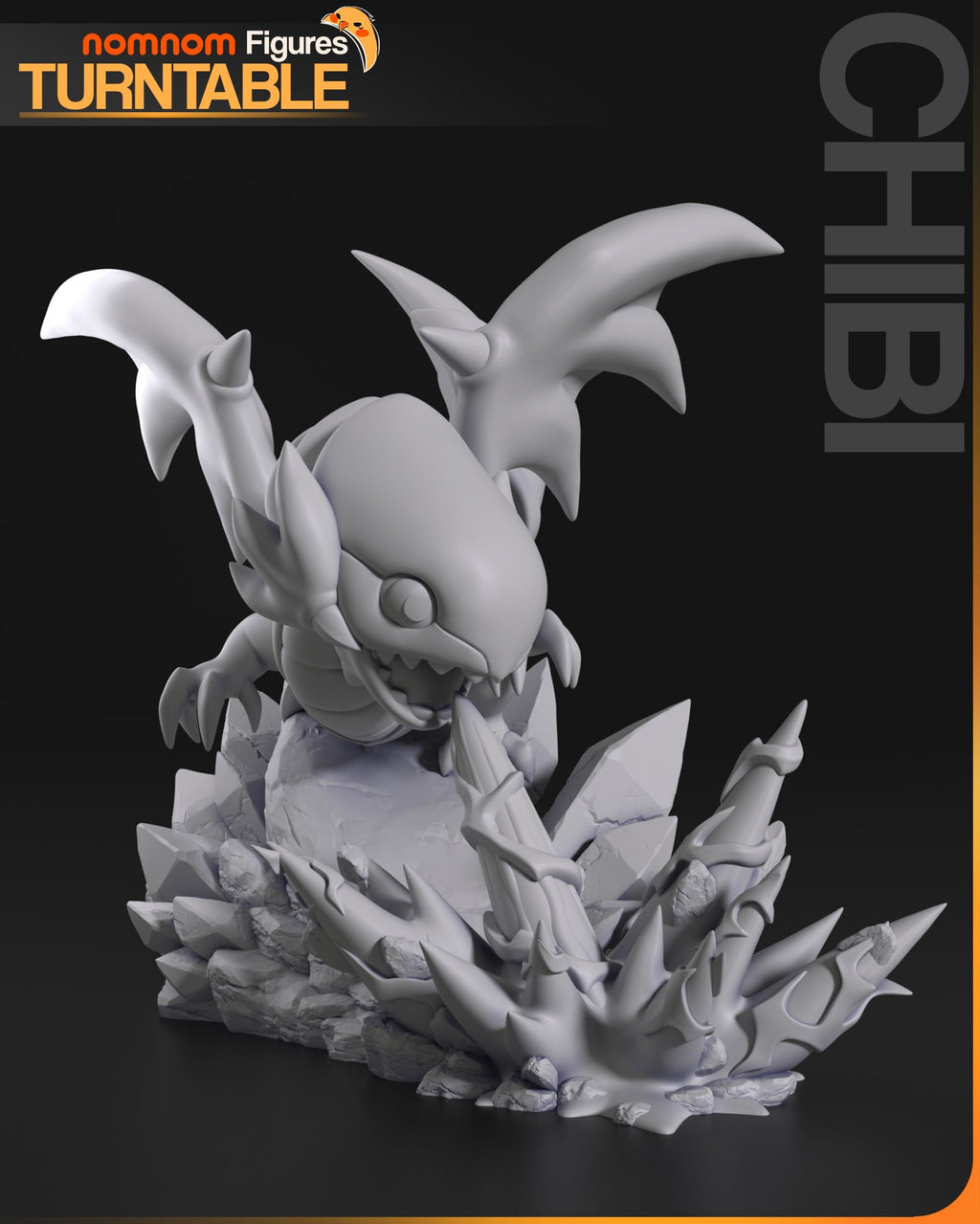 Chibi Blue Eyed White Dragon- Yu-Gi-Oh!