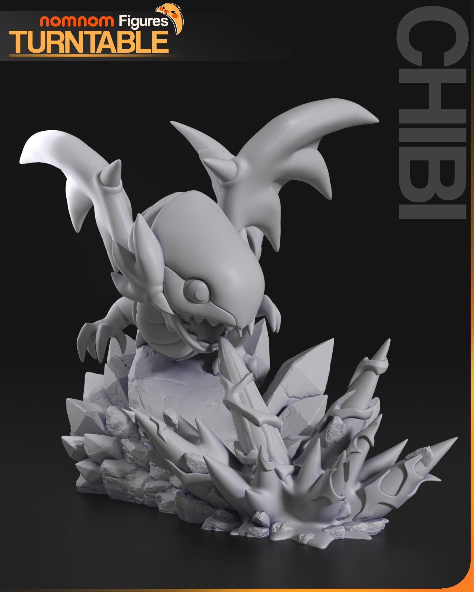 Chibi Blue Eyed White Dragon- Yu-Gi-Oh!