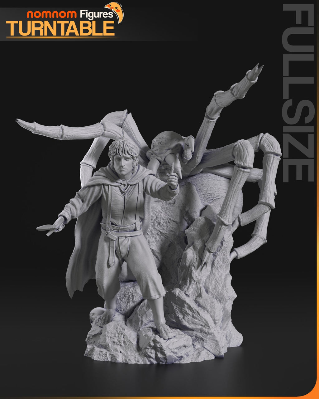 Frodo Baggins- LoTR - 75mm, 1:10, Bust