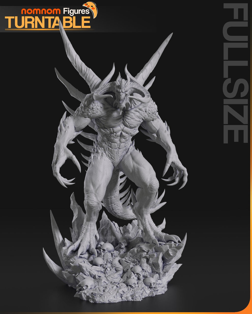 Diablo, Lord of Terror - Diablo - 75mm, 1:10 scale