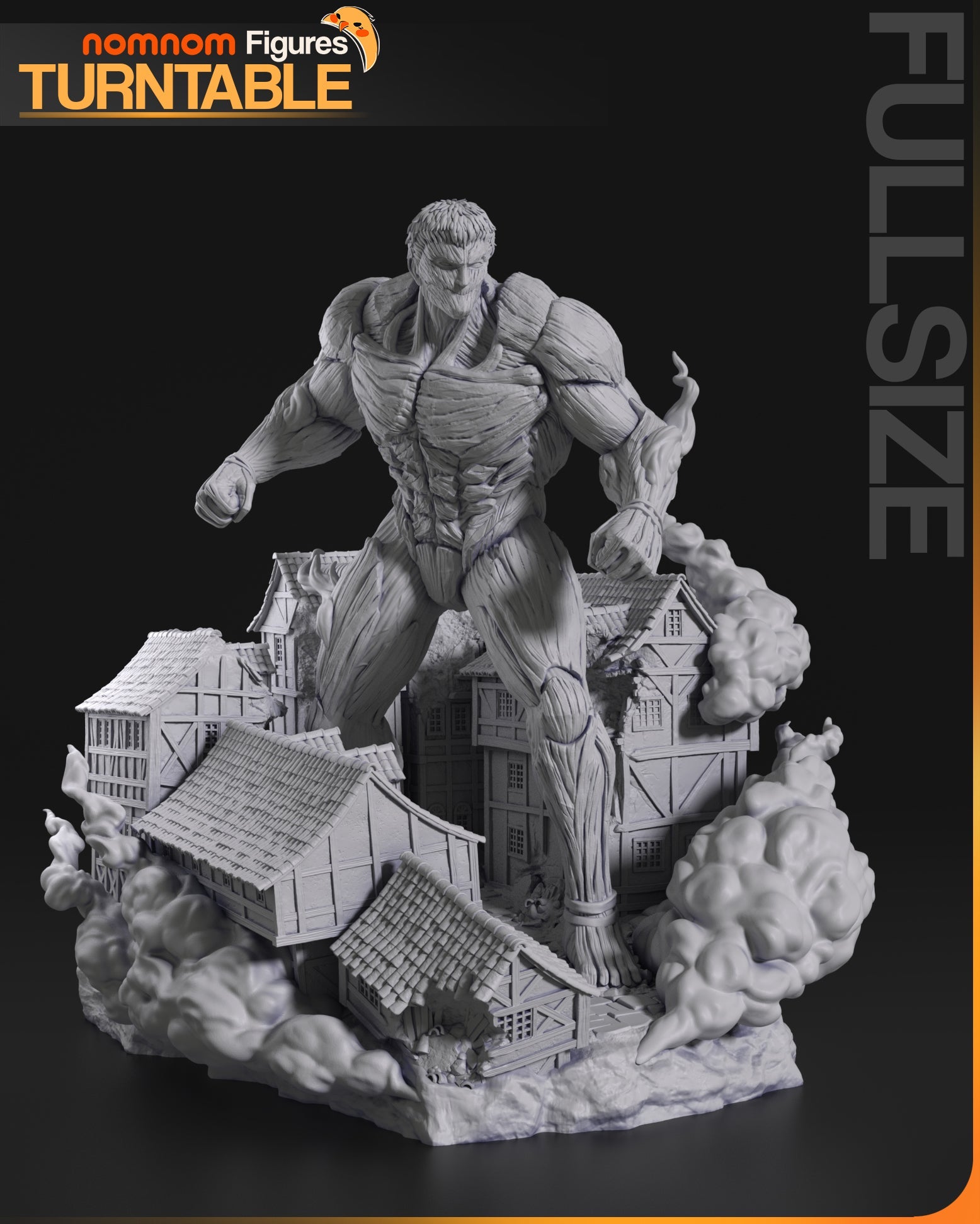 Armored Titan - Attack on Titan - 75mm, 1:10 Scale