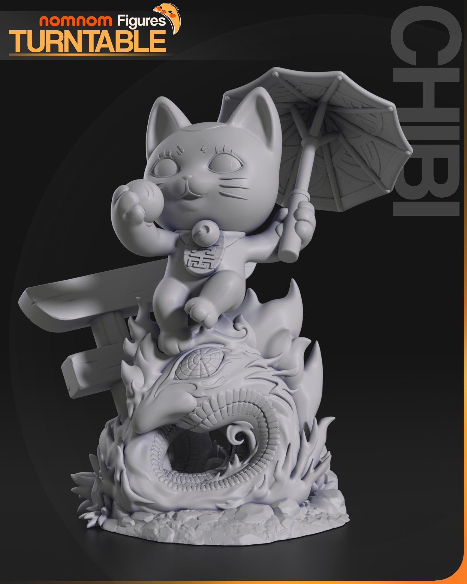 Chibi Turbo Granny Cat