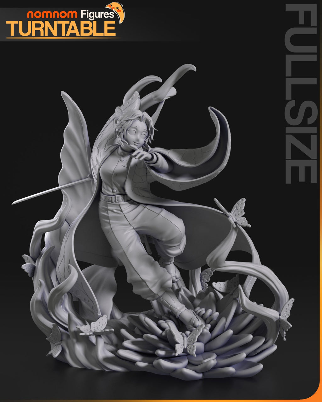 Shinobu Kochou - Demon Slayer / Kimetsu no Yaiba - 75mm, 1:10 Scale, Bust