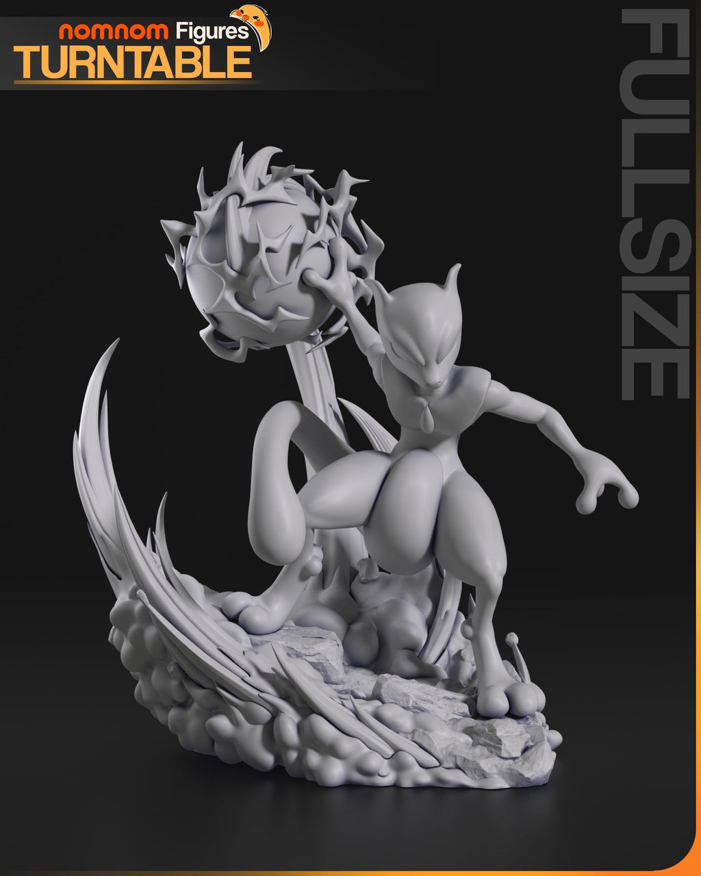 Mewtwo - Pocket Monsters - 1:10 Scale, 75mm, Bust