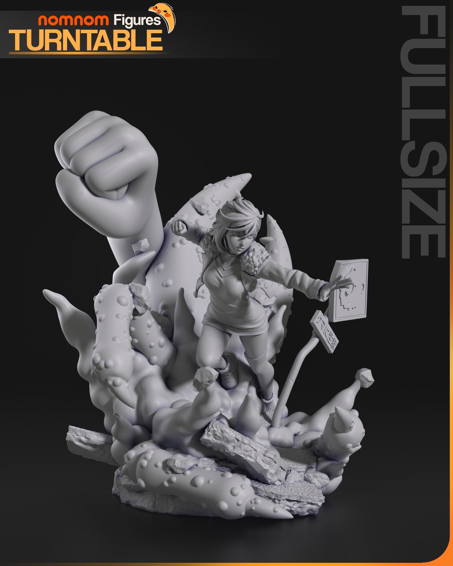 Momo Ayase - Dandadan - 75mm, 1:10 Scale, Bust