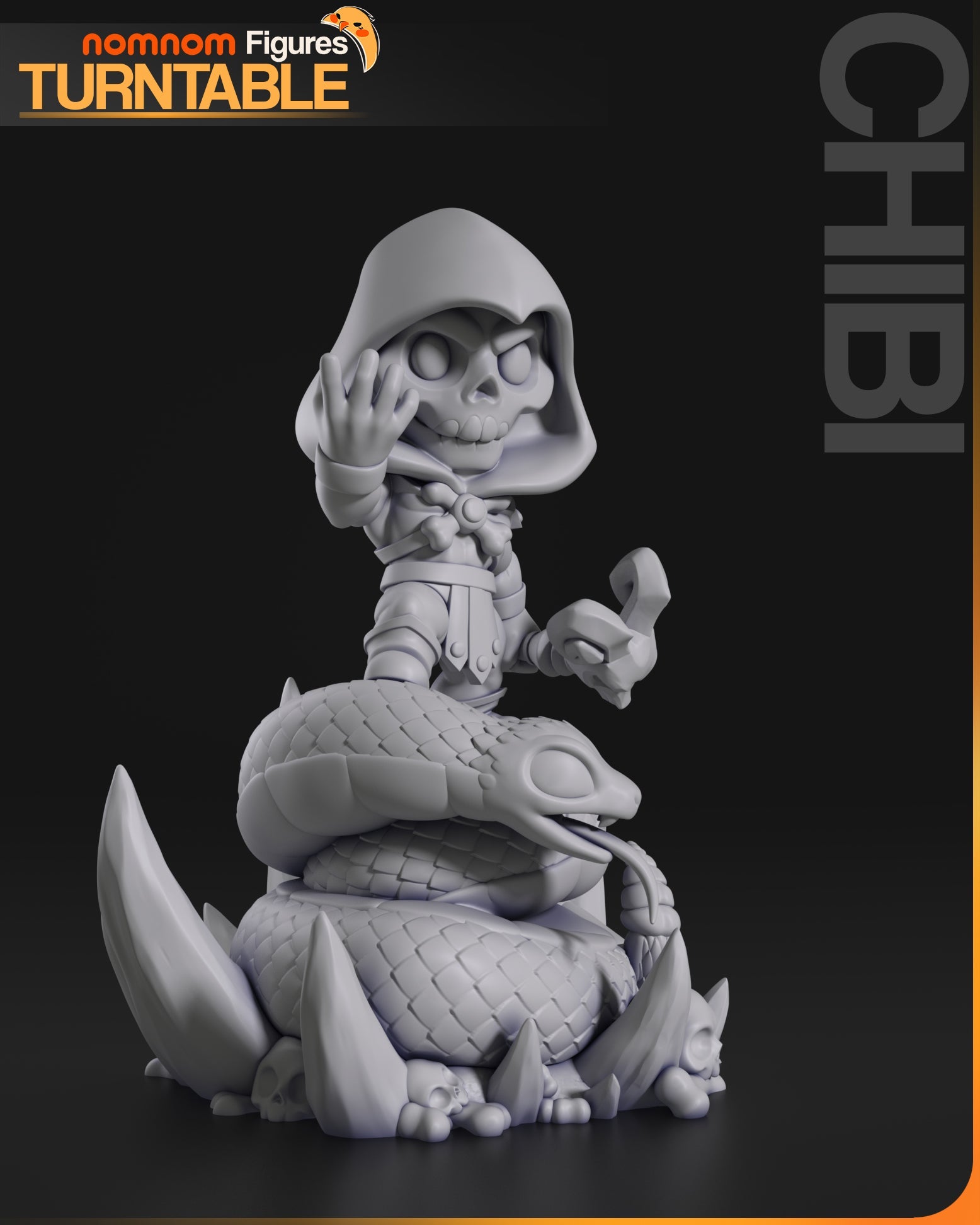 Chibi Skeletor - Masters of the Universe