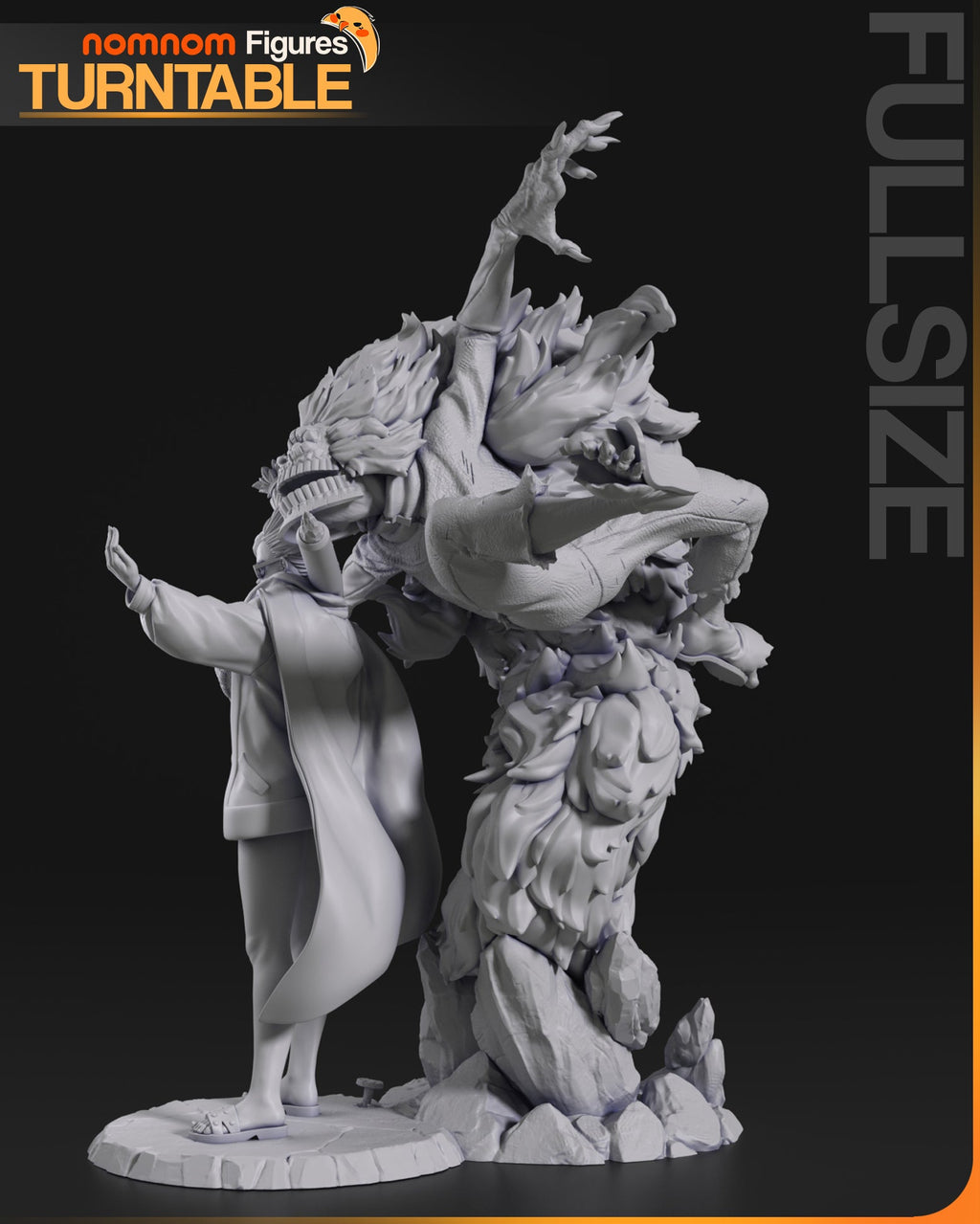 Sieko & Granny "Seiko Okarun" - Dandadan - 75mm, 1:10 Scale, Bust