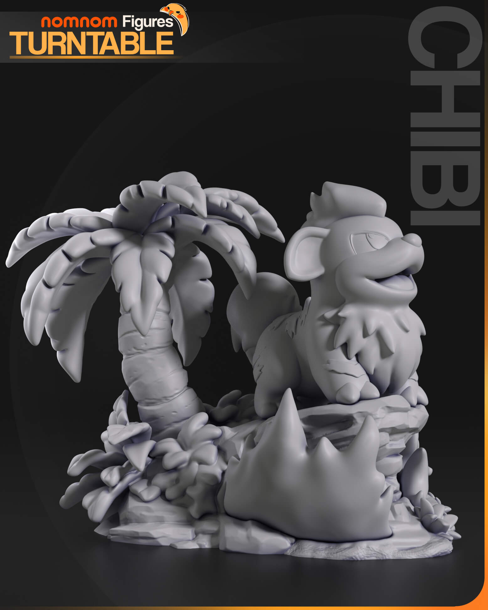 Chibi Growlithe - Pocket Monsters