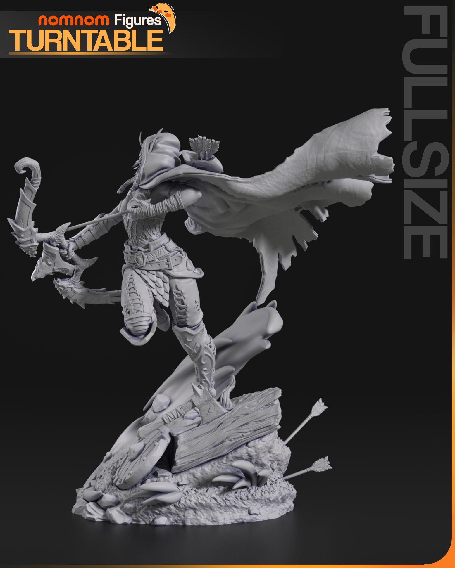 Alleria Windrunner - Warcraft - 1:10 Scale, 75mm & Bust